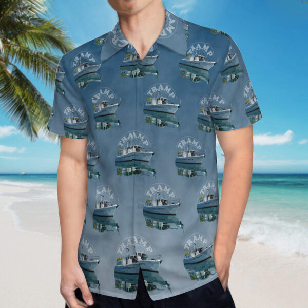 Hawaiian Boat Shirt-Polyester