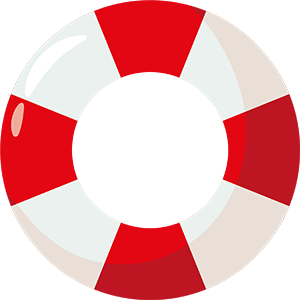 Captain Boatiful Life Buoy graphic for the help section